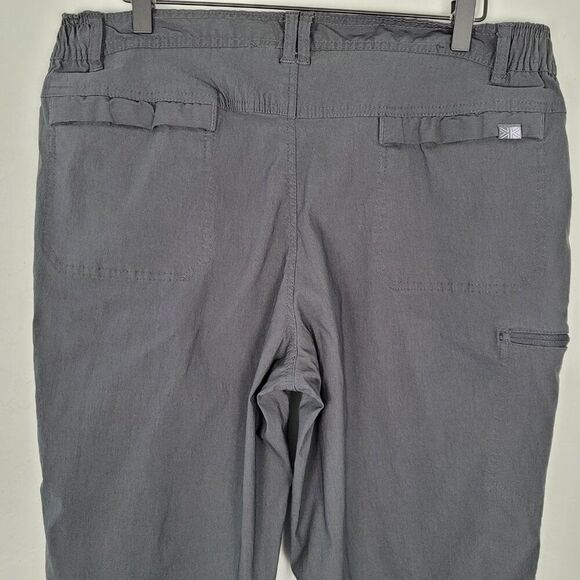 Karrimor Men's Pants 36x29 Elastic Waist Stretch Cargo Outdoor Camp Gray Size XL - Picture 5 of 15